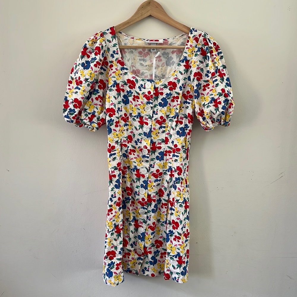 Rixo x Target floral mini dress NWT